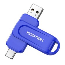 Kootion 32GB 64GB 128G USB 2.0 2 in1 Type-C USB Flash Drive Dual Drive Wholesale picture