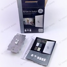 GE 12728-4 ADD-ON Switch ZW2003 For GE Smart Control  Zigbee, Z-Wave Open Box picture