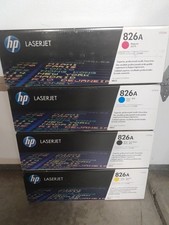 HP 826A  Toner Set CF310A, CF311A, CF312A,CF313A  LaserJet Toner B,C,Y,M Sealed picture