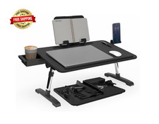 Mesa Mesita Para Usar La Laptop Computadora En La Cama Ajustable Multifuncional picture