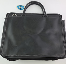 GBNI Black Laptop Bag Great for Business Travel Lots Pockets Shoulder Strap picture