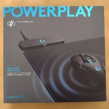 Logicool POWER PLAY G-PMP-001 Wireless Charging Gaming Mouse Pad W/Box Used  picture