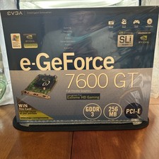 EVGA R-GeForce 7600GT Graphics Card GDDR, 256MB Vintage *READ* picture