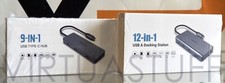 Qhou / Hopday 9-in-1 / 12-1 Docking Station HUB USB C/A, USB+SLOT SD/TF+HDMI 4K picture