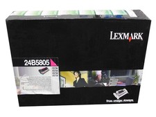 Lexmark 24B5805 Magenta High Yield Toner Cartridge Genuine OEM Original picture