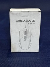 Wired Gaming Mouse Rgb Light Up Black New Model: T16 picture