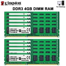 40GB DDR3 1600MHZ RAM Kingston PC3 1.5V 240-P Non-ECC DIMM Desktop Memory 10x4GB picture