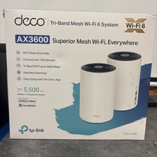2 TP-Link Deco X68 Tri Band WiFi 6 DECO X68 AX3600 Whole Home Mesh WiFi System picture