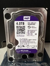 Western Digital Purple 4TB SATA 3.5” Mechanical Hard Drives WD40PURX USED picture