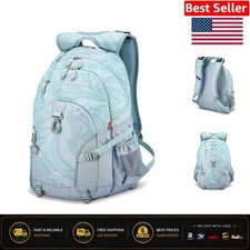 Multi-Compartment Marble Backpack - Ideal for Hiking, Work, and Everyday Use picture