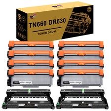 8x TN660 Toner + 2x DR630 Drum Set for Brother HL-L2300D DCP-L2520DW MFC-L2700DW picture