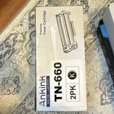 AnkInk TN-660 Premium Toner Cartridge 2-Pack Black For Brother HL-L2320D picture