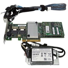 Dell LSI MR SAS 9265-8i 6Gb/s 1GB PCIe x8 RAID Controller 0DNKYM +BBU +Cables picture