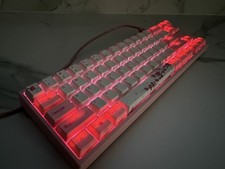 Ducky x Varmilo Miya Pro Sakura Round 2 Silent Red LED 65% Mechanical Keyboard picture
