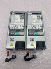 Lot of 2 Dell E750E-S1 750W 80 PLUS Platinum Server PSU 00XWBW PowerEdge picture