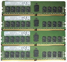 x4 Samsung 16GB PC4-DDR4-2400T 1Rx4 Server ECC RDIMM M393A2K40BB1-CRC0Q RAM #73 picture