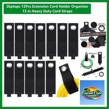 12Pcs Heavy Duty Extension Cord Holder - 13” Organizers for Tangle-Free Storage picture
