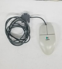 Vintage Logitech 2 Button Wired Mouse M-M34 picture