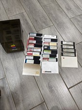 VTG Lot of 15 Apple II IIe IIc 5.25” Software & 4 Apple Floppy w/Data-Case -B9 picture