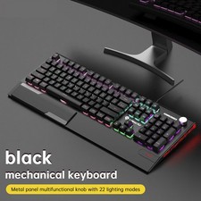 K1000 Mechanical Keyboard Wired 104-key Red Switches Gaming E-Sports Customized picture