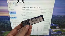 Super Talent 512GB FNX512MORM M2 SSD 2280 Health Good picture
