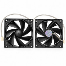 2-Pack iXtrema PRO IXP-76-14 120mm Quiet Cooling Fan 1200RPM 14dBA 72CFM picture