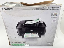 Canon Pixma MX452 Inkjet All in One Printer NEW OPEN BOX - Read Description picture