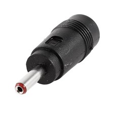Conwork DC Power Converter Plug, 10-Pack 5.5x2.1 to 3.5mm x 1.35mm, Black  picture