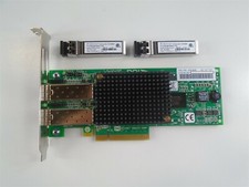 IBM 577D 5735  00E0806 LPE12002  8GB FC Dual Ports Fibre PCI-E  W/ 2 SFPs picture