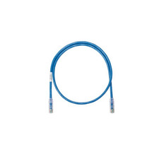 4 ft Panduit UTPSP4BUY 24 AWG Copper Cat 6 UTP Patch Cord Blue picture