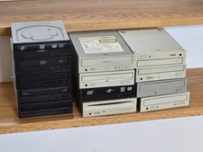 Vintage Desktop IDE Sata CDROM CD DVD Internal Drive Lot Of 13 picture