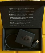 Brand New Genuine Amazon Ethernet Adapter Model PS92LQ Black picture