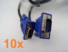 10x) Mix Brand VGA To VGA VIDEO CABLE MALE-TO-MALE CONNECTOR BN39-00244H 5FT/6FT picture