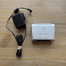 TESTED Motorola 2210-02-1006 High Speed Internet DSL Modem, Power Supply Adapter picture
