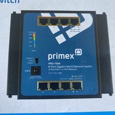 Primex PXU-1G44 8-Port Gigabit Hybrid 4 PoE+ Network Switch Electronics picture