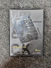 NEW Western Digital Black P10 4TB External 2.5” WDBA3A0040BBKWESN Hard Drive HDD picture