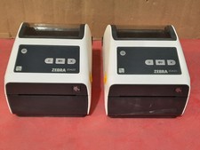 Lot of 2 Zebra ZD420 ZD42H42-D01W01EZ-Printer-( Paper Guide Issue )-FOR PARTS picture