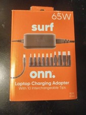 Surf Onn Universal 65 Watt Laptop Charging Adapter +10 Interchangeable Tips... picture