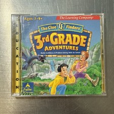 The Clue Finders 3rd Grade Adventures Computer PC Game 1997 CD-ROM picture