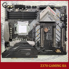 FOR ASROCK Z370 GAMING K6 DDR4 64GB LGA1151 D-Sub DVI-D HDMI Motherboard Test OK picture