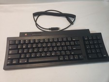 Rare Apple Macintosh TV Black Keyboard II M0487 Cable 1993 picture
