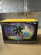Antec Prizm 120 ARGB 5+C KIT 5x 120mm Case Fan Dual-Ring RGB with Fan Controller picture