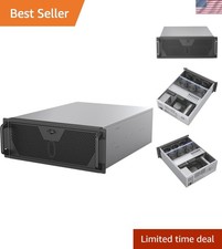 4U Rackmount Server Chassis | Supports up to 2 x 3.5 HDD & 4 x 2.5 SSD | E-AT... picture
