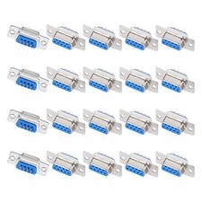 20Pcs 9 Pins D-Sub Connector RS232 Serial Solder Type DB9 Female Connector picture