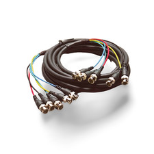 15ft 5 BNC to 5 BNC Cable - Black picture