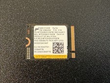 512GB Micron 2400 M.2 PCIe Gen4x4 NVMe 2230 SSD Solid State Drive MTFDKBK512QFM picture