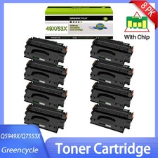 8PK Q5949X Toner Cartridge Compatible for HP 49X LaserJet 1320 1320N 1320T 3390 picture