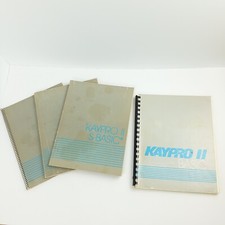 Lot of 4 KAYPRO II Users Guide Manuals Microsoft Basic S-Basic Select Profitplan picture