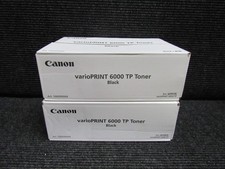 LOT OF 2 GENUINE CANON/OCE 1060096064 (VARIORPRINT 6000 TP) BLACK TONER picture