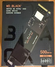 Western Digital WD_BLACK SN750 SE 500GB M.2 2280 PCIe Gen4 NVMe SSD 3600MB/s picture